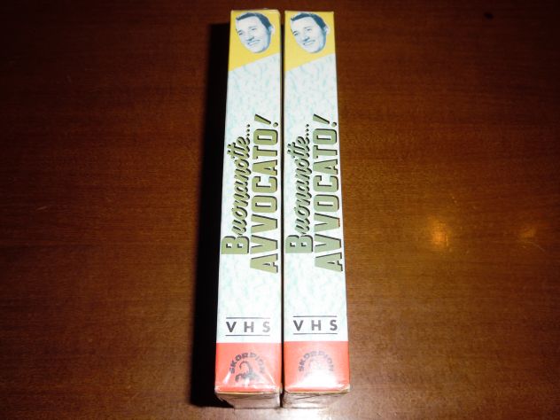 2 VHS NUOVE,SIGILLATE,1955,ORIGINALI,COMPLETE,QUASI INTROVABILI"BUONANOTTE...AVV - Foto 2