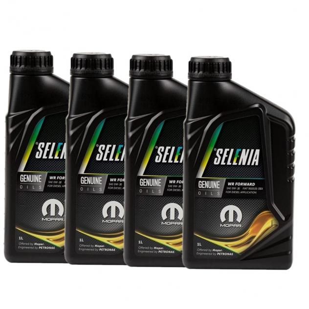 4LT OLIO MOTORE MOPAR SELENIA WR FORWARD SAE 0W20