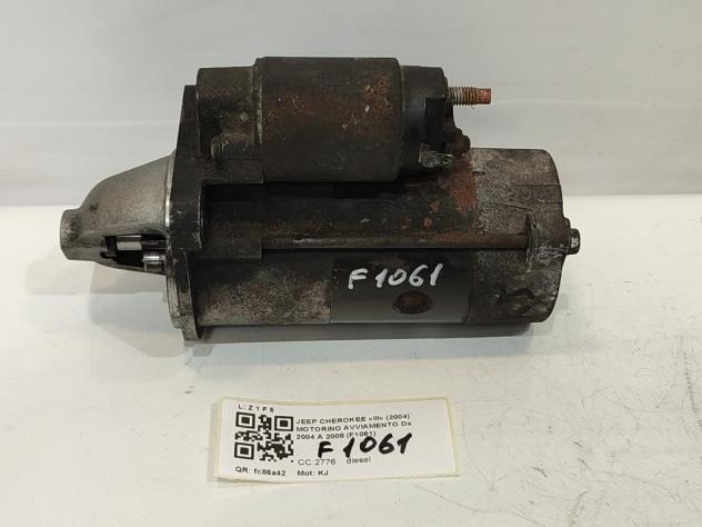 MOTORINO D' AVVIAMENTO JEEP Cherokee 4° Serie KJ diesel 2776 (0508)