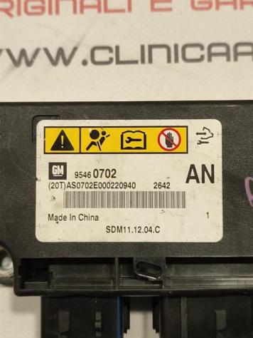 CENTRALINA AIRBAG OPEL Antara Serie 95460702 A22DM (0615) - Foto 2