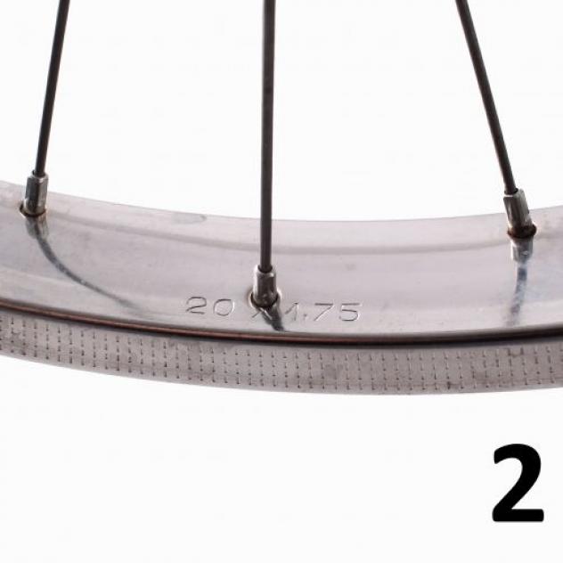 Ruota ciclo ferro del 20 anteriore epoca - Foto 8