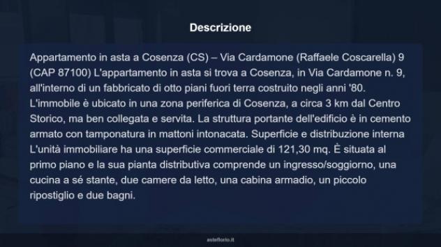 Immobile in asta di 121 m² in vendita a Cosenza - Foto 14