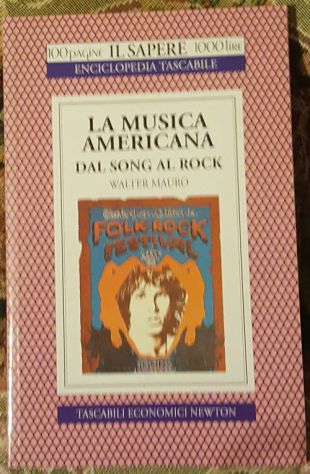 La musica americana dal song al rock