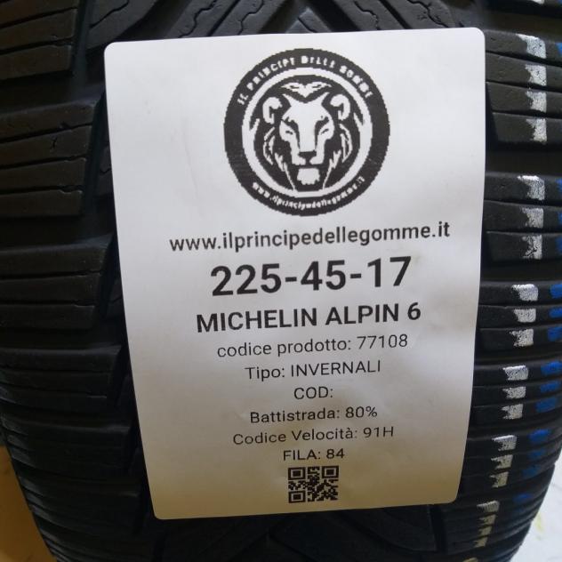 2 GOMME 225 45 17 MICHELIN A77108 - Foto 2