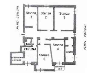 Stanza singola in appartamento 170Mq a 8minuti da Cadorna FN - 500eu
