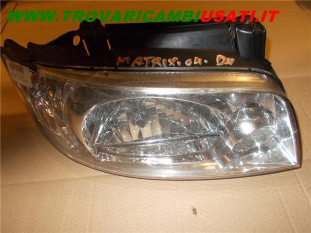 PROIETTORE D. HYUNDAI MATRIX (FC) Parti elettriche Fanaleria Proiettori Proiettore ant. HYUNDAI - MATRIX - 01-09-2001 - 01-12-2009