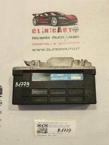 CENTRALINA ABS MERCEDES Classe C S. Wagon W202 2° Serie 0125457432 0265101040 111921 benzina 1799 (9700)
