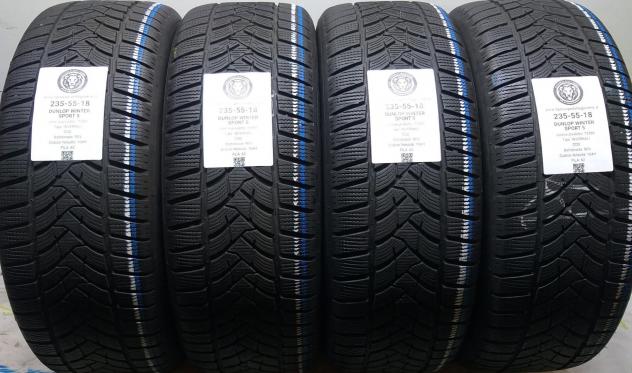 4 GOMME 235 55 18 DUNLOP A73390