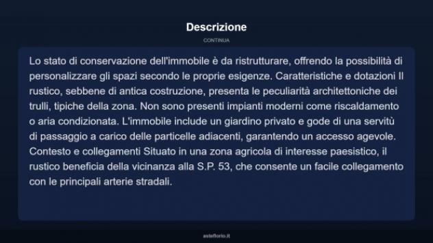 Immobile in asta di 788 m² in vendita a Mottola - Foto 5