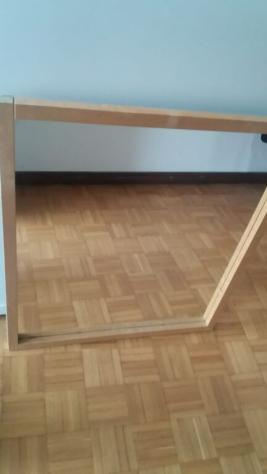 Specchio con cornice in legno 70x80 - 3 cm cornice