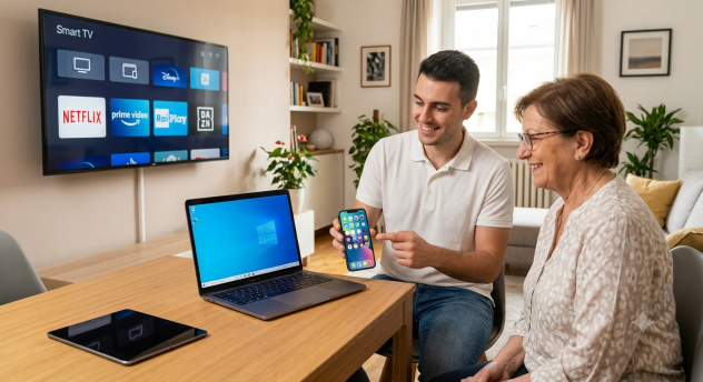 Assistenza Informatica e Digitale a Domicilio | PC, Smartphone, Smart TV e Reti