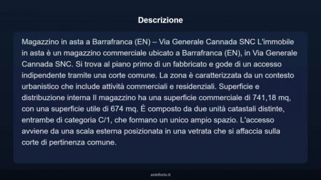 Immobile in asta di 741 m² in vendita a Barrafranca - Foto 4