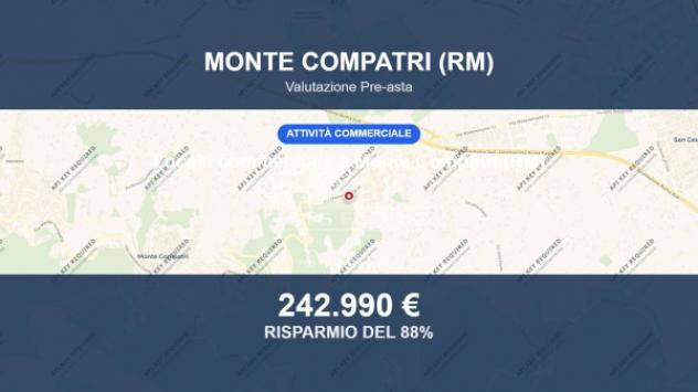 Immobile in asta di 750 m² in vendita a Monte Compatri
