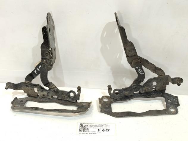 CERNIERE COFANO ANTERIORE DX E SX MERCEDES Classe C Berlina W204 A2048800728 A2048800828 651911 (07)