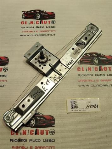 MECCANISMO ALZAVETRO POST. SX OPEL Corsa E 3° Serie 13188503 013188503LH (15)