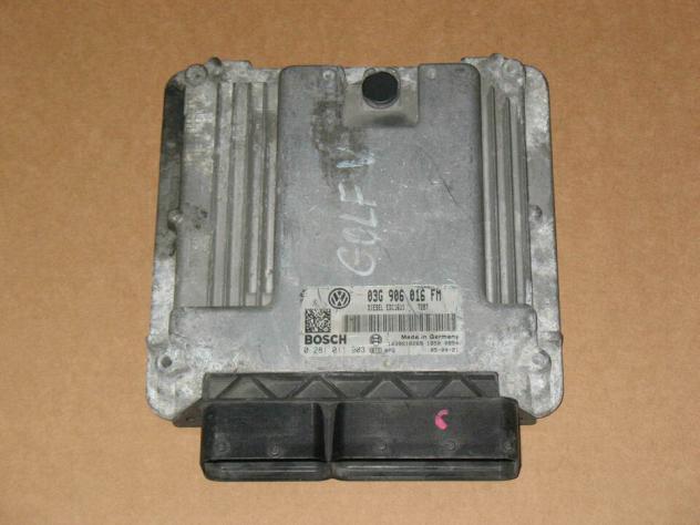 0281011903 ECU VW VOLKSWAGEN GOLF JETTA 2.0 0281011903 03G906016FM EDC16U1