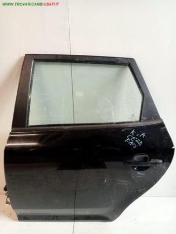 PORTA POST.S. NERO SE. 999-U1308362 Carrozzeria  Lamierati esterni  Porte  Porta post. sx. KIA - CEED SW - 01-07-2012 - 01-09-2015
