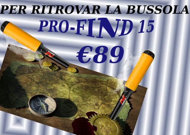 PINPOINTER MINELAB PRO FIND 15 Minelab Nuovo