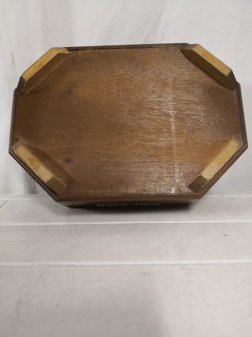 Porta gioielli/oggetti in legno vintage anni '70 dipinto a mano Moena (TN) - Foto 4