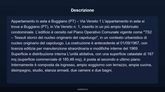 Immobile in asta di 185 m² in vendita a Buggiano - Foto 3