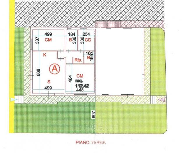 Appartamento in vendita a Cascina 112 mq Rif: 1408406