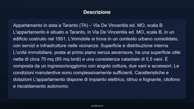 Immobile in asta di 70 m² in vendita a Taranto - Foto 16