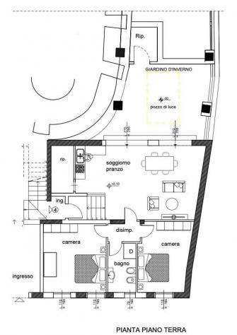 Appartamento in vendita a Caprona - Vicopisano 100 mq Rif: 1013243 - Foto 3