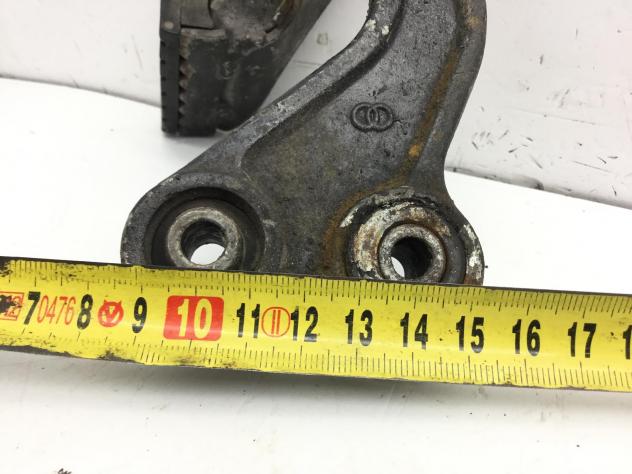 GILERA NORDWEST 350 PEDANA ANTERIORE POGGIAPIEDE SINISTRA E SUPPORTO 1993 1994 - Foto 2