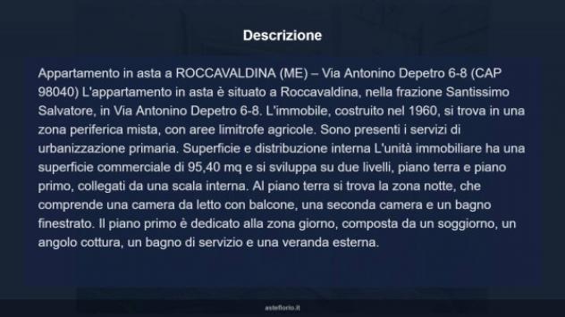 Immobile in asta di 95 m² in vendita a Roccavaldina - Foto 4
