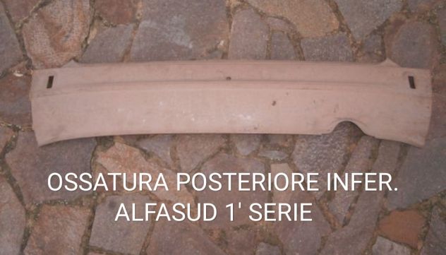 OSSATURA RIVESTIMENTO POSTERIORE INFERIORE ALFASUD SUPER T.I. 1° SERIE REAR PAN