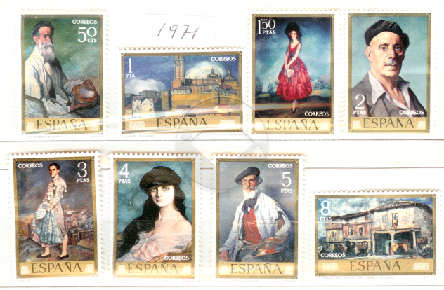 SPAGNA 1952-1971 lotto francobolli nuovi - Foto 5