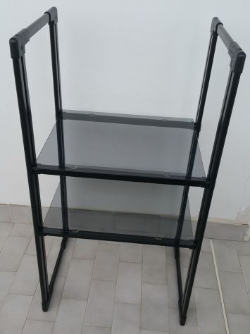 Mobiletto acciaio multi uso HI FI TV - Foto 2