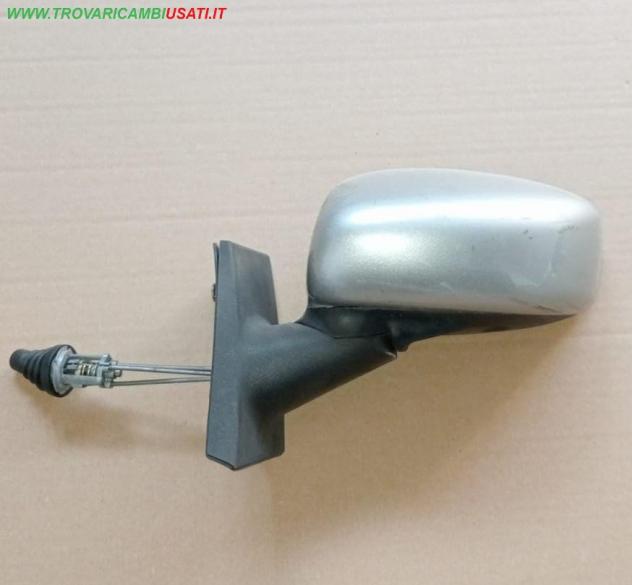 RETROVISORE EST.S.(versione con regolazione manuale) GRIGIO MET. MANUALE  Vetri e Retrovisori  Cristalli  Retrovisori  Retrovisore FIAT - IDEA - 01-10