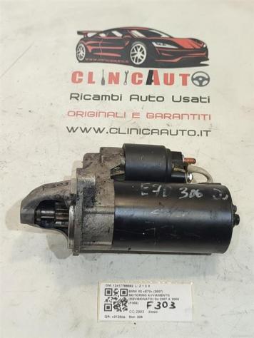 MOTORINO D' AVVIAMENTO BMW X5 Serie (E70) 12417796892 306 diesel 2993 (0613) - Foto 2