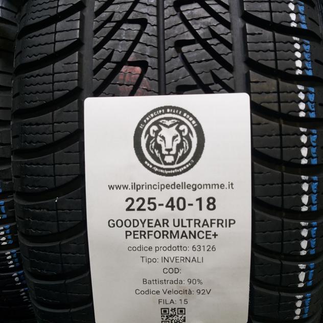 4 GOMME 225 40 18 GOODYEAR A63126 - Foto 2