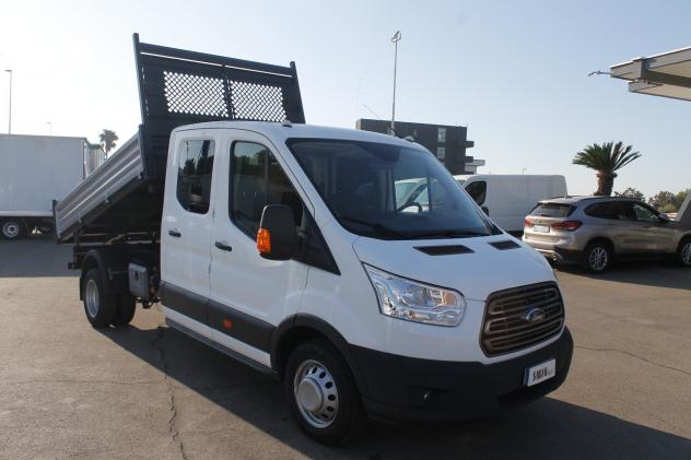 Ford Transit 350 2.0TDCi 170CV DOPPIA CABINA CASSONE RIBALTABILE MOTORE NUOVO - Foto 7