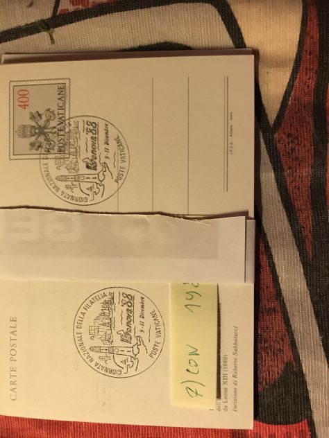 63 cartoline e buste di Vaticano - Foto 4