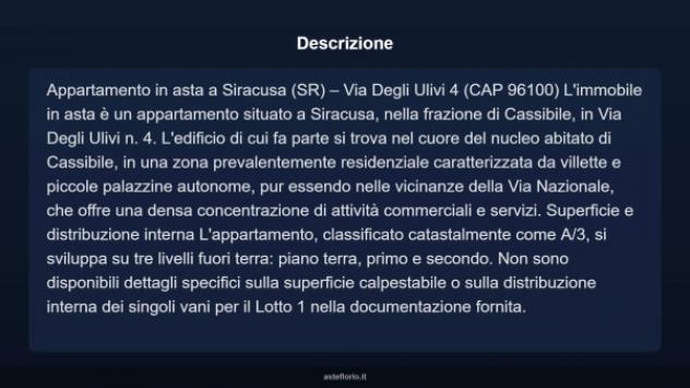 Immobile in asta di 90 m² in vendita a Siracusa - Foto 2