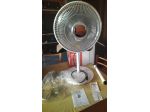 Stufa in fibra di carbonio a parabola oscillante