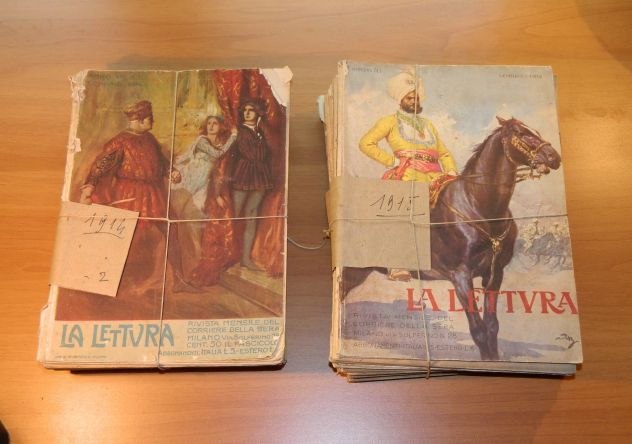 La Lettura – Corriere della sera - 1914-1915 22 fascicoli