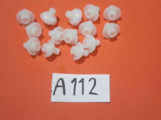 Mollette clip di fissaggio modanature profili sottoporta Autobianchi a112 abarth - Foto 7