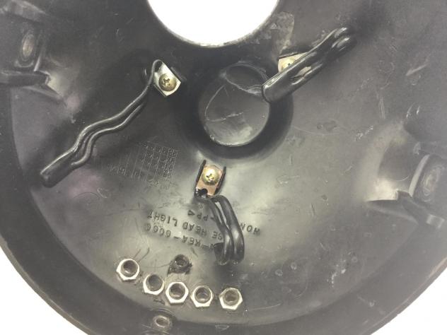 HONDA HORNET 600 CARENA GUSCIO SUPPORTO FARO FANALE ANTERIORE 1999 JH2PC34A6XM - Foto 5