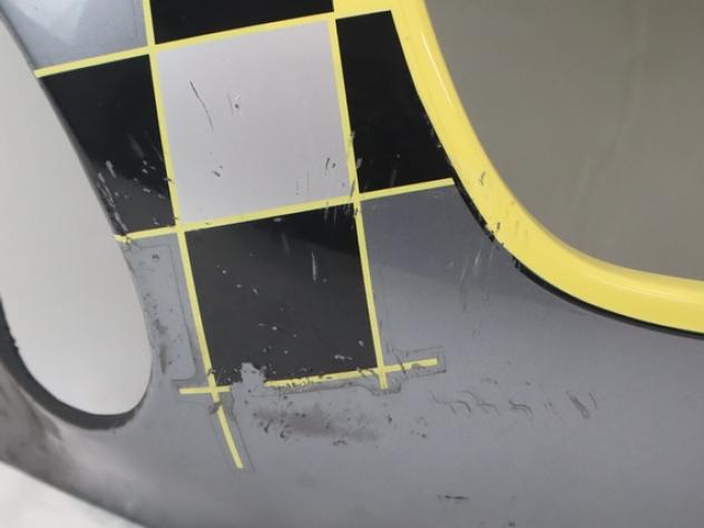 BMW K 1200 RS 46632307877 CARENA SINISTRA CENTRALE K589 96 - 05 LEFT SIDE FAIRING 46632307776 CON GRAFFI - Foto 4