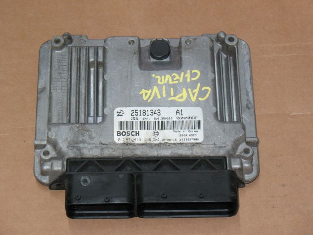 02810165 Ecu centralina Chevrolet Captiva 2.0 127cv Edc16c39 0281016588 25181343