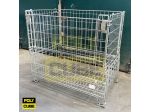 Ceste in filo metallico zincate usate