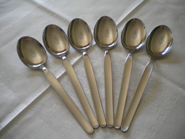 CONFEZIONE POSATE IN ACCIAIO INOX WINTAGE 25 PZ - Foto 8