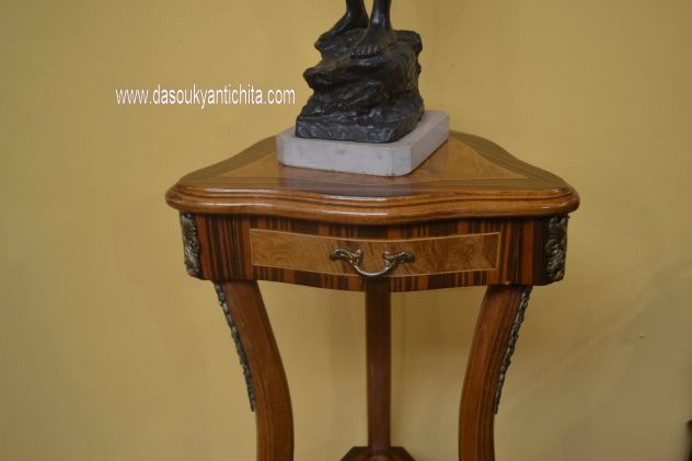 Alzatina-colonna portavaso a tre cassetti - Foto 2