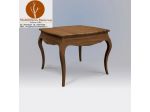Mobili Classici Tavolo in Legno Sagomato Allungabile Stile Arte Povera cod 10902