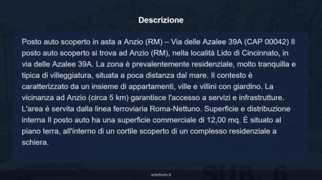 Immobile in asta di 12 m² in vendita a Anzio - Foto 8