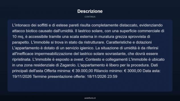 Immobile in asta di 70 m² in vendita a Zagarolo - Foto 9